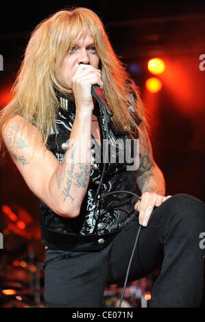 May 14, 2011 - Columbia, Maryland; USA - Singer SEBASTIAN BACH performs ...