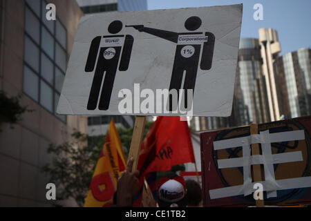 Thousands march through downtown Los Angeles in support of Occupy ...