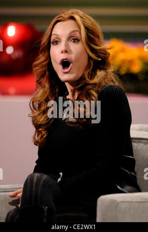 Actress Tracey Bregman, best known as Lauren Fenmore on 'The Young and the Restless' appearing on CTV's The Marilyn Denis Show to promote her jewelry line.  Toronto, Canada - 04.02.11 Stock Photo