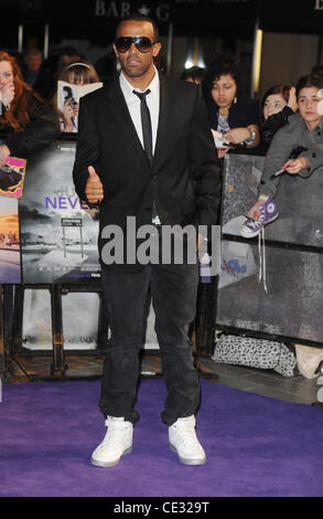 Craig David 'Never Say Never' film premiere held at Cineworld O2