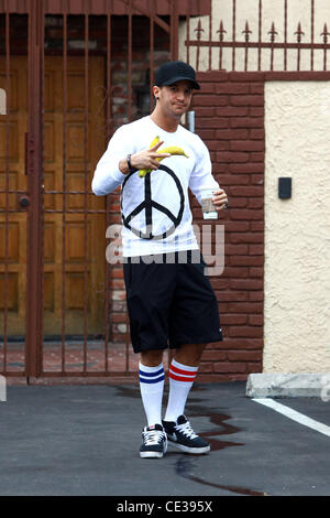 Mark Ballas  Celebrities outside the dance rehearsal studio for ABC-TV's 'Dancing with the Stars'  Los Angeles, California - 15.10.10 Stock Photo