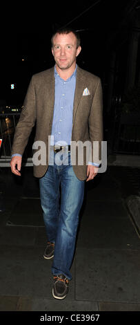 Guy Ritchie leaving Scotts restaurant London, England, 15.10.10 Stock ...