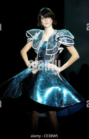 Tiffany Pisani Britain's Next Top Model live fashion show, held at