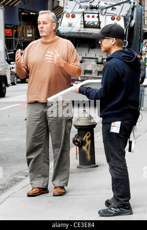 Richard Hatch first 'Survivor' series winner filming a project in Midtown New York City, USA - 29.10.10 Stock Photo