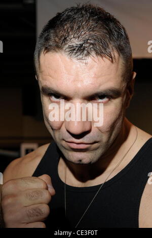 Neven Pajkic, Canadian Heavyweight Champion Rumble at Rama XIII media call at HUF Gym before the scheduled fight event this Saturday (30Oct10) to be held at the Casino Rama Mississauga, Canada - 28.10.10 Stock Photo