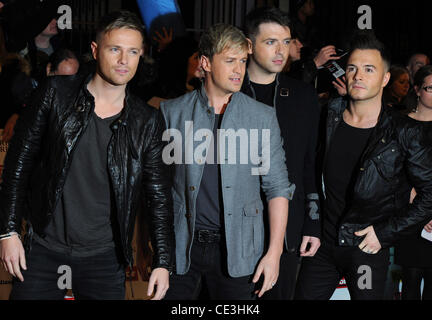 Westlife Pride of Britain Awards held at the Grosvenor House - Arrivals ...