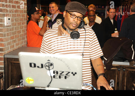 DJ Jazzy Jeff  DJ Jazzy Jeff attends  Mitchell & Ness Nostalgia Co's grand opening of its new flagship store.  Philadelphia, Pennsylvania - 19.11.10 Stock Photo