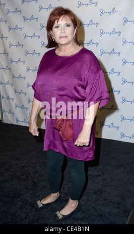 Carrie Fisher Jenny Craig announces new celebrity spokesperson,  actress Carrie Fisher, at a press conference held at Midtown Loft & Terrace  New Y ork City, USA - 12.01.11 Stock Photo