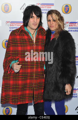 Noel Fielding and guest British Comedy Awards 2010 held at the Indigo2, The O2 Arena London, England - 22.01.11 Stock Photo