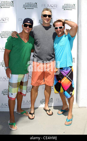 John Hardesty, Brian Westendorf, Jesse Csincsak The City's Hottest Bachelor/Bachelorette Party At Rumor Las Vegas Las Vegas, Nevada - 29.08.10 Stock Photo