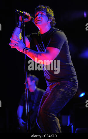 Scott Stapp Creed performs during the 'Full Circle' tour at the Cruzan Ampitheatre West Palm Beach, Florida - 31.08.10 Stock Photo