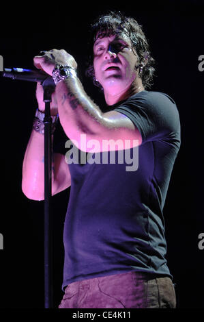 Scott Stapp Creed performs during the 'Full Circle' tour at the Cruzan Ampitheatre West Palm Beach, Florida - 31.08.10 Stock Photo