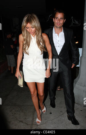 Giuliana Rancic and Bill Rancic USA OK! magazine's 5th anniversary party, five of five parties - departures  Los Angeles, California - 01.09.10 Stock Photo