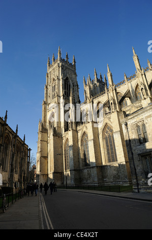 york minster england uk Stock Photo