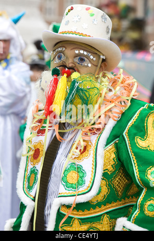 latin american carnival in rome music color fun traditional costumes Stock Photo