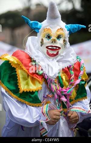 latin american carnival in rome music color fun traditional costumes Stock Photo