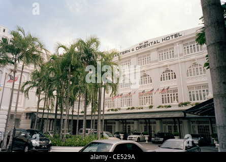 The Eastern and Oriental Hotel in George Town in Penang Island in Malaysia in Far East Southeast Asia. Exclusive Wealth Lifestyle Travel Stock Photo