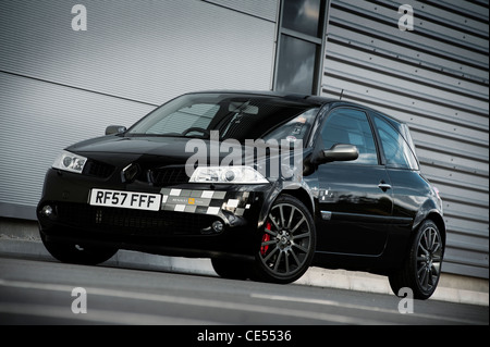 Black RenaultSport Megane R26 car. Stock Photo