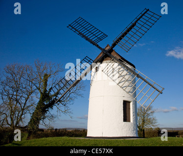 Ashton Windmill near Chapel Allerton in Somerset UK Stock Photo