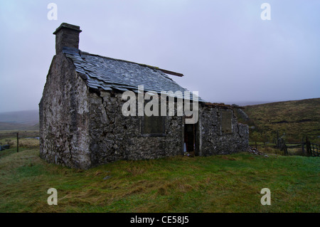 Old Abandoned farm house in the Yorkshire Dales Stock Photo
