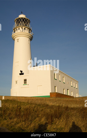 Flamborough Head lighthouse Stock Photo