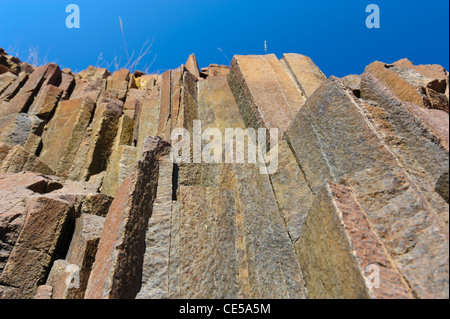 Organ pipes (basalt columns) near Twyfelfontein, Namibia, Africa Stock Photo
