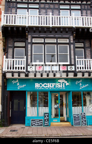 Rockfish Restaurant in Dartmouth, Devon, England, UK Stock Photo