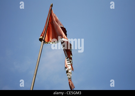 bhgwa zenda( Orange flag) Stock Photo