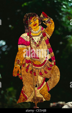 Leather Puppetry, Tamil Nadu, India Stock Photo - Alamy