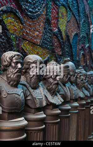Russia, Moscow Oblast, Moscow, Presnya-area, Studio of Zurab Tsereteli, Russian Super-artist, sculptures Stock Photo