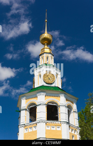 Russia, Yaroslavl Oblast, Golden Ring, Uglich, Uglich Kremlin, Transfiguration Cathedral Stock Photo