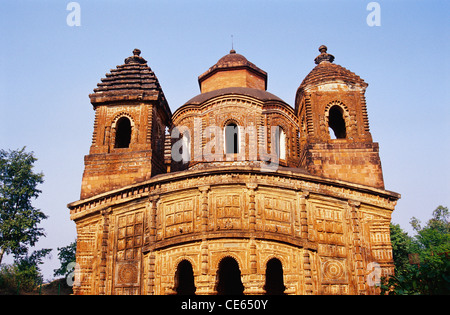 Shyamroy temple terracotta ; Vishnupur ; West Bengal ; India Stock Photo