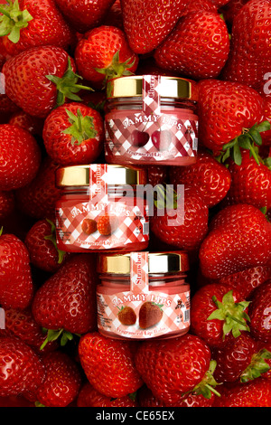 jammy lips, lip gloss Stock Photo