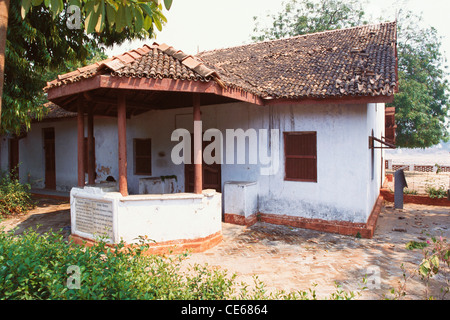 Sabarmati Ashram complex ; Gandhi Ashram ; Harijan Ashram ; Satyagraha Ashram ; Ahmedabad ; Gujarat ; India ;   Asia Stock Photo