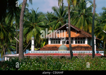 Urja Mosque ; Urja Masjid ; Kavaratti Island ; Lakshadweep ; union territory ; UT ; India ; Asia Stock Photo