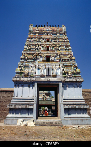 Gopuram of Natraj Temple, Satara, Maharashtra, India Stock Photo - Alamy