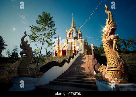 Temple, Chiang Mai, Thailand Stock Photo