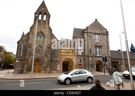 Edinburgh, Scotland, United Kingdom, Europe Queens Gallery part of Palace of Holyroodhouse in Edinburgh Stock Photo