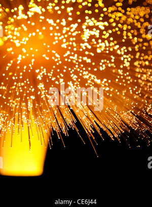 Fiber Optics Stock Photo