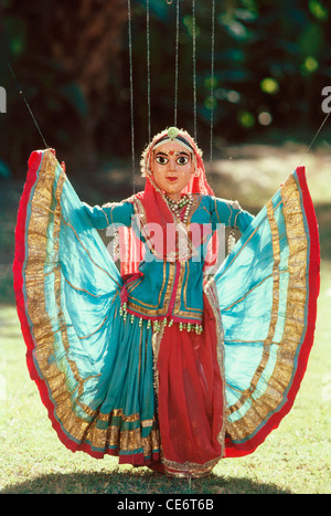 NGS 85088 : rajasthani woman puppet doll rajasthan india Stock Photo
