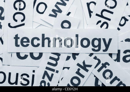 network information objective identity technology Stock Photo