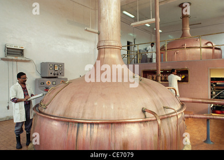 Research and development in factory ; india ; asia Stock Photo