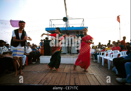 Goan folk dance ; goa ; india Stock Photo