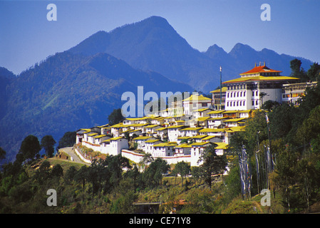 Tawang Buddhist monastery ; arunachal pradesh ; India ; indian monastries Stock Photo