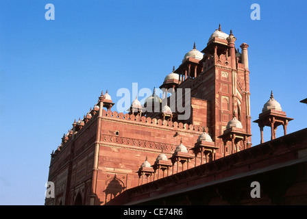 NMK 82191 : west backside view of Buland Darwaza Fatehpur Sikri Agra uttar Pradesh India Stock Photo