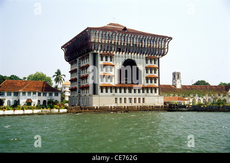 Cochin Port Trust office building ; Port Trust of India building ; Willingdon Island ; Cochin ; Kochi ; kerala ; india ; asia Stock Photo