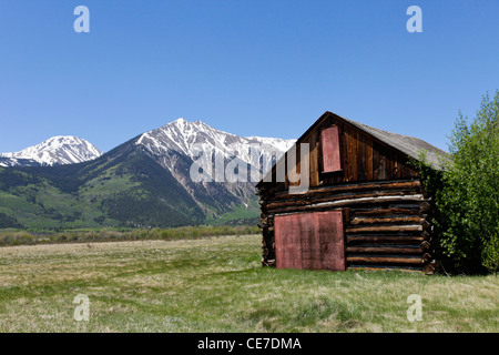 Twin Lakes, Colorado, United States. Independence Pass. Stock Photo