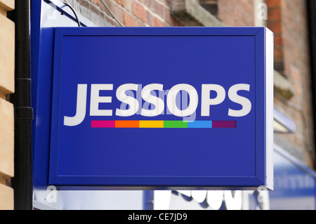 Jessops, United Kingdom. Jessops is the largest photographic retailer in the UK. Stock Photo