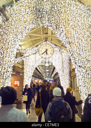 Christmas at Chelsea Market in New York City Stock Photo