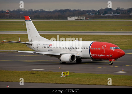 Norwegian Airways Boeing 737 Stock Photo